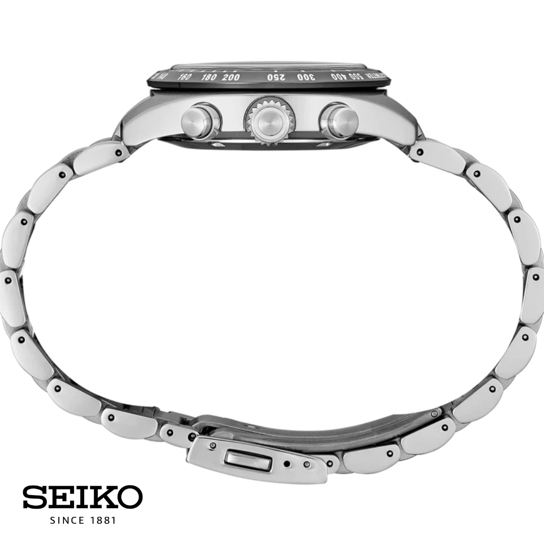 Orologio Uomo Cronografo Elegante con Cassa in Acciaio