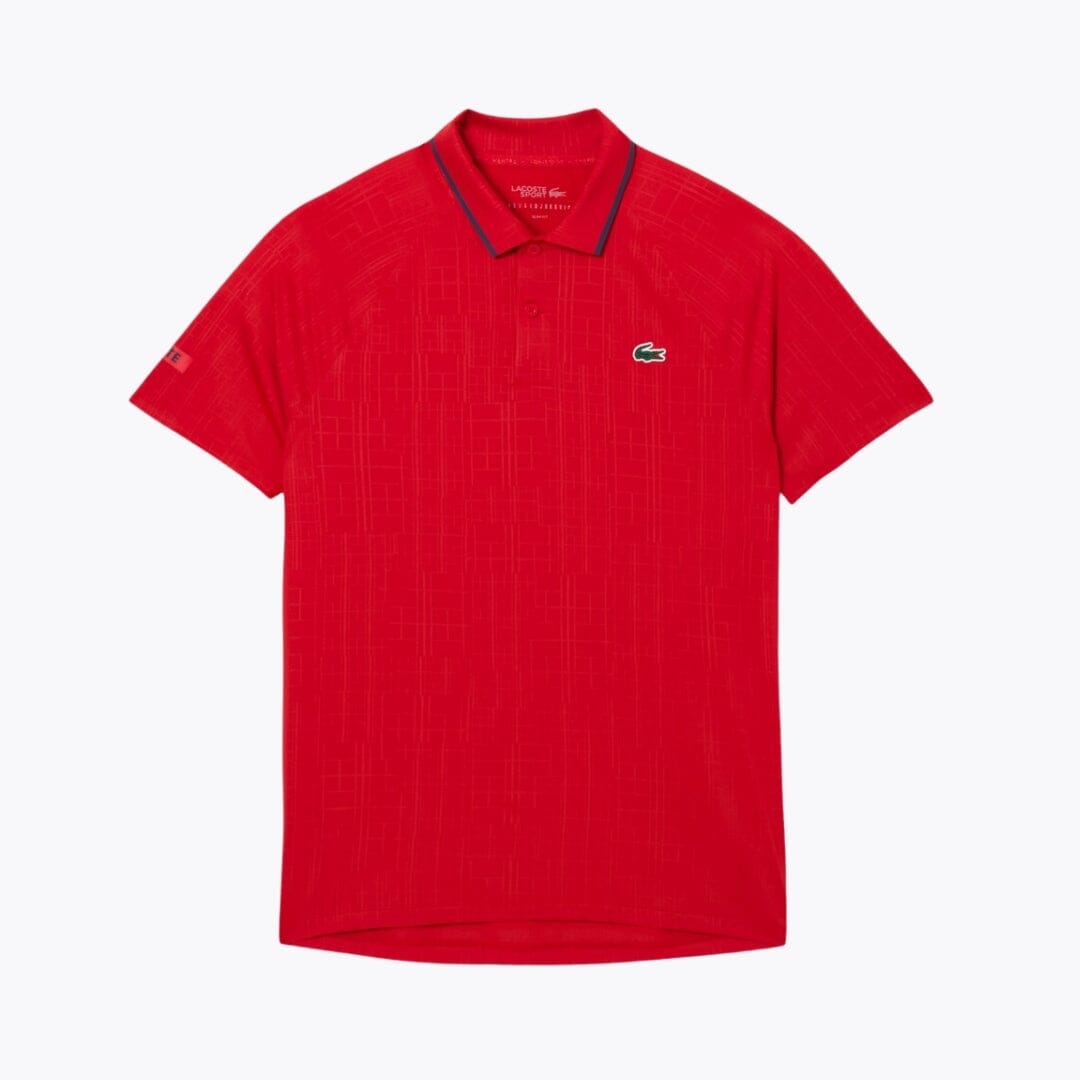 Polo Tennis Uomo On Court Slim Fit Traspirante