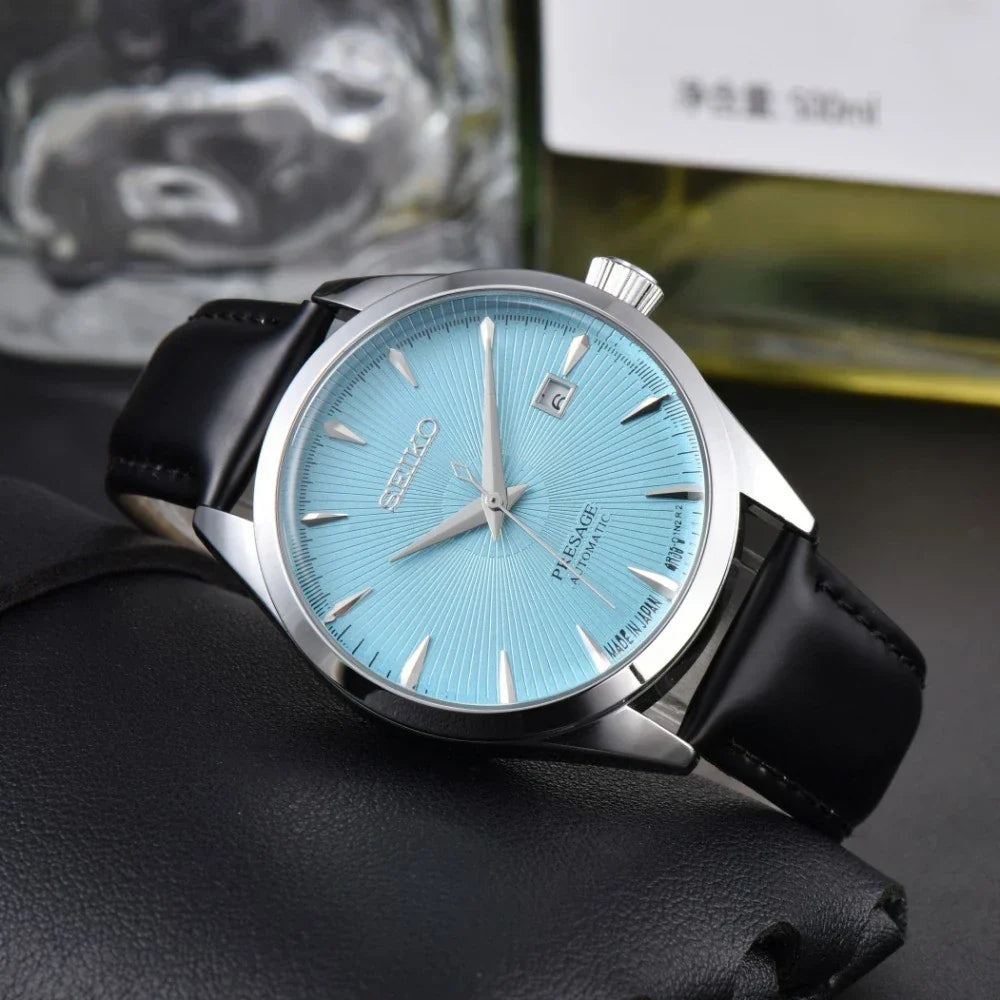 Orologio Uomo Automatico Elegante con Cassa in Acciaio