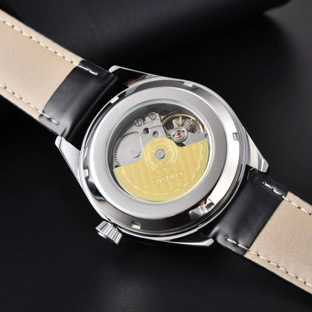 Orologio Uomo Automatico Elegante con Cassa in Acciaio