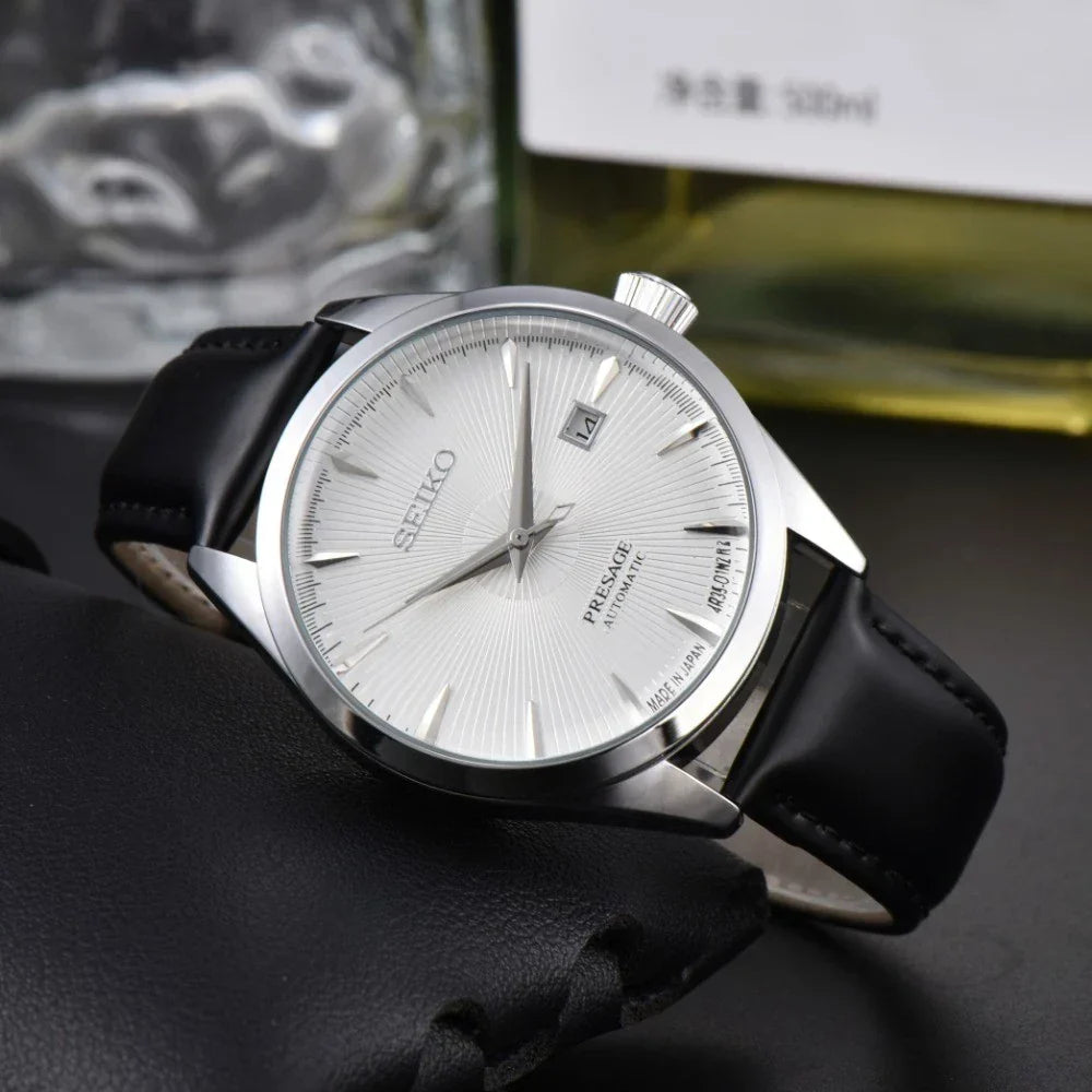 Orologio Uomo Automatico Elegante con Cassa in Acciaio
